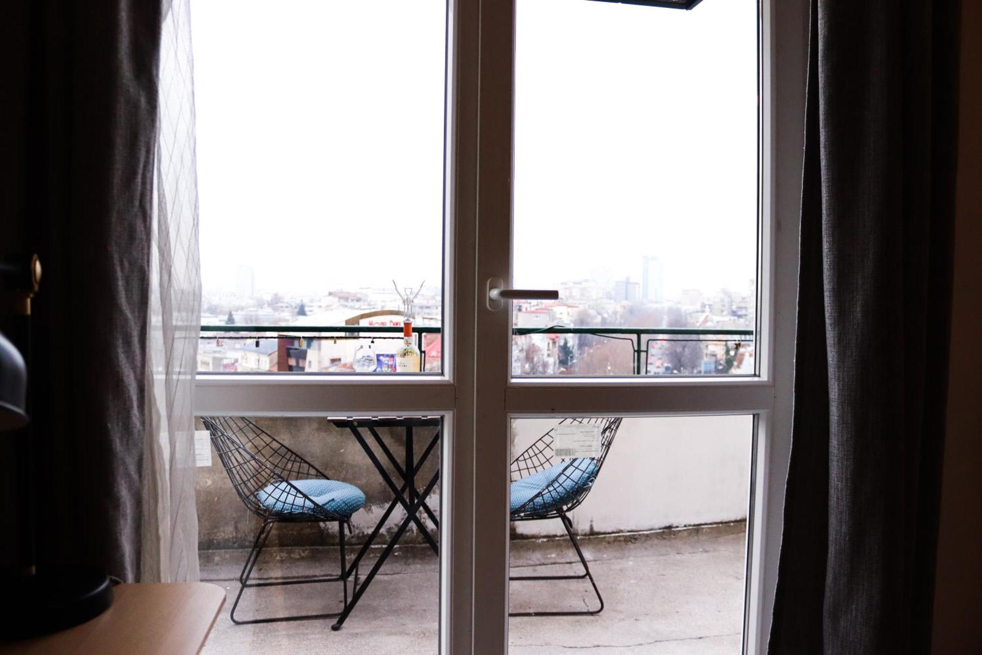 Scandinavian Style Apartment With Panoramic View Bucharest Luaran gambar