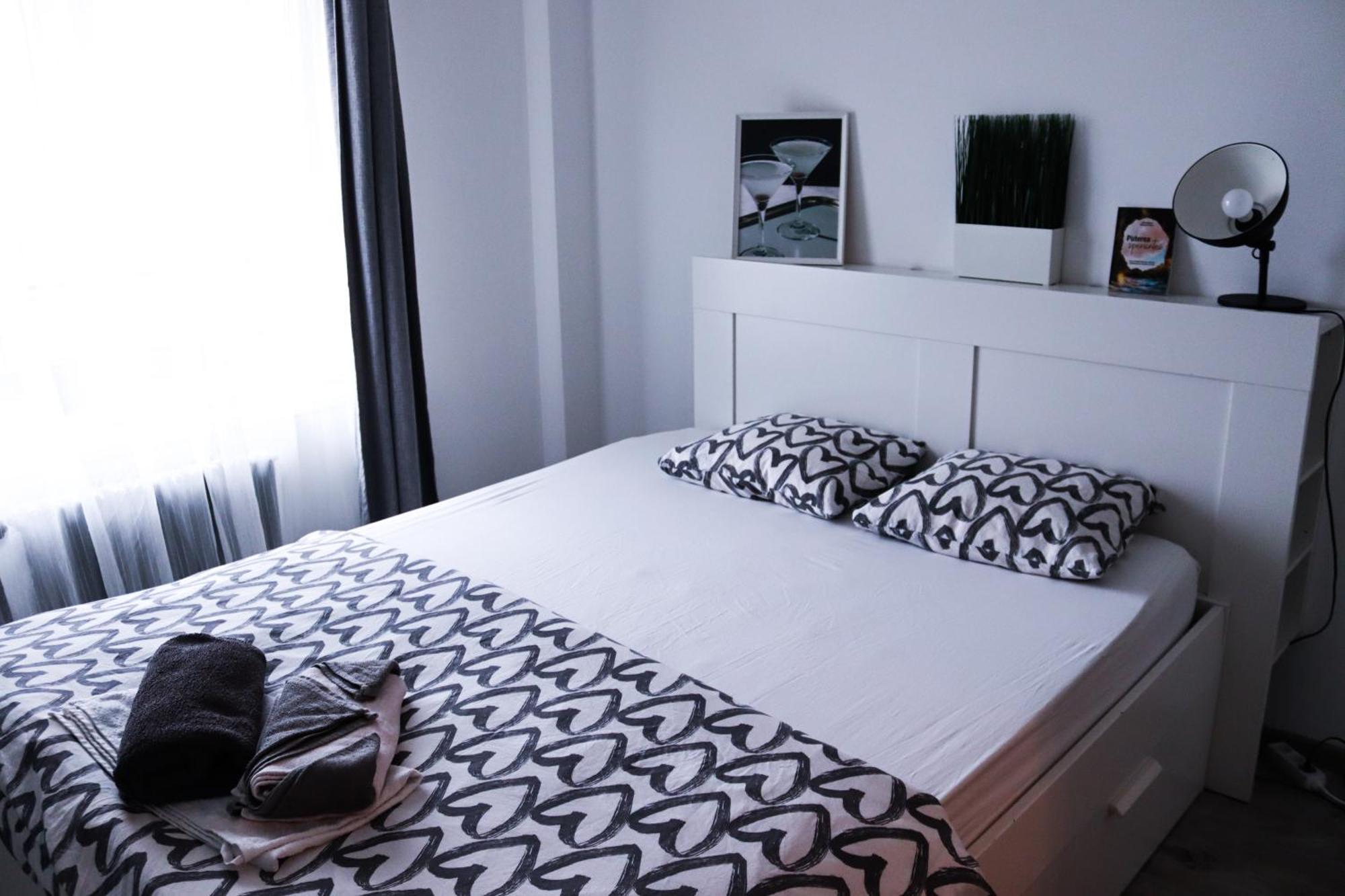 Scandinavian Style Apartment With Panoramic View Bucharest Luaran gambar