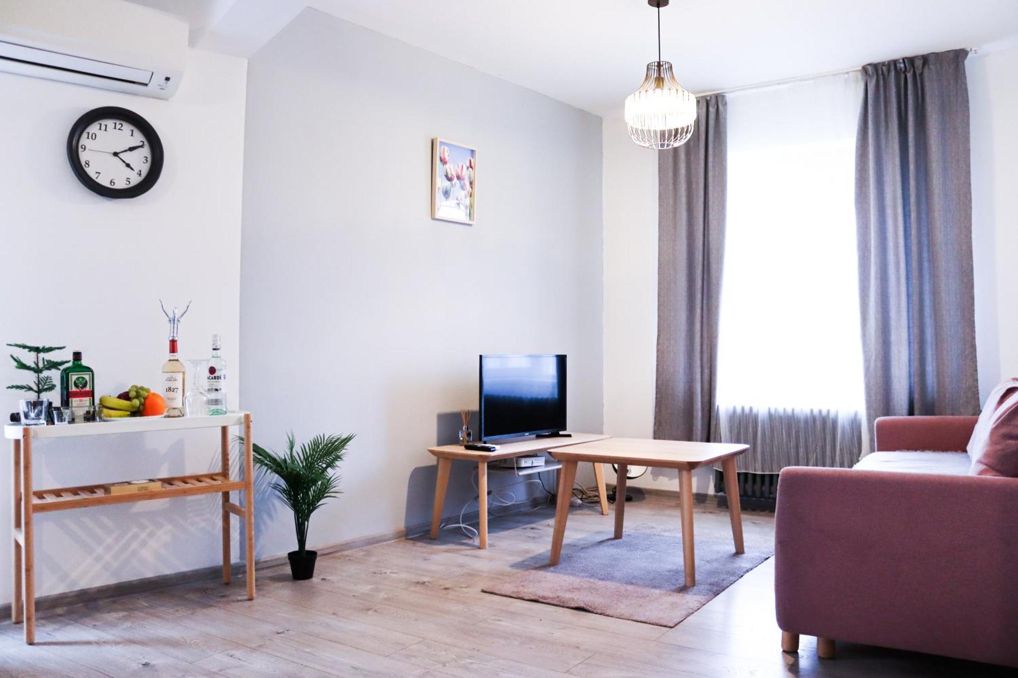 Scandinavian Style Apartment With Panoramic View Bucharest Luaran gambar